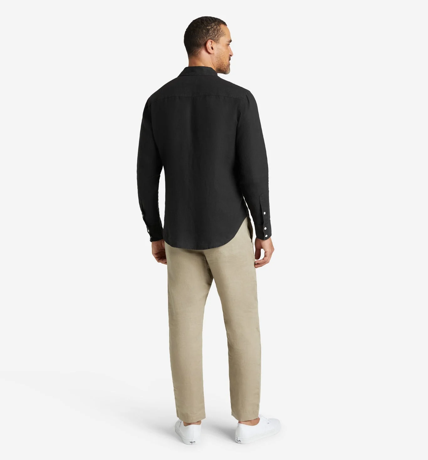4Corner Linen Snap Shirt - Image 5