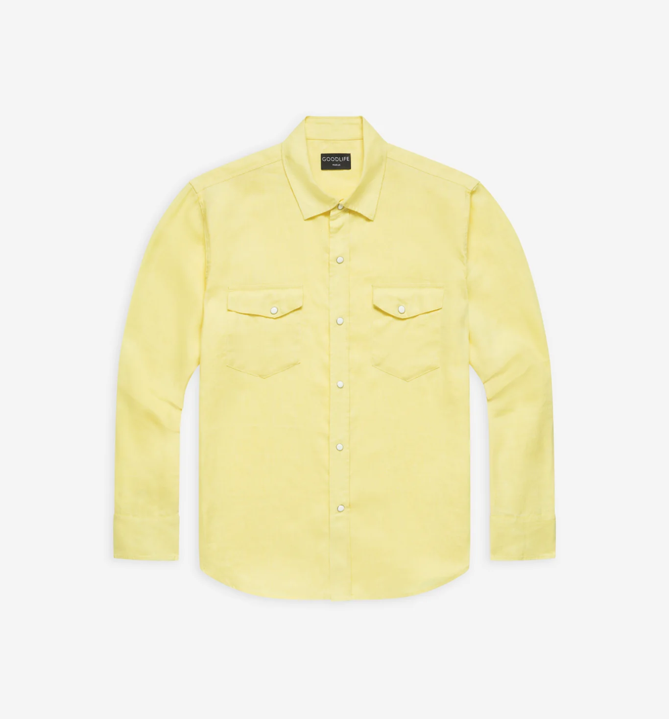 4Corner Linen Snap Shirt - Image 6