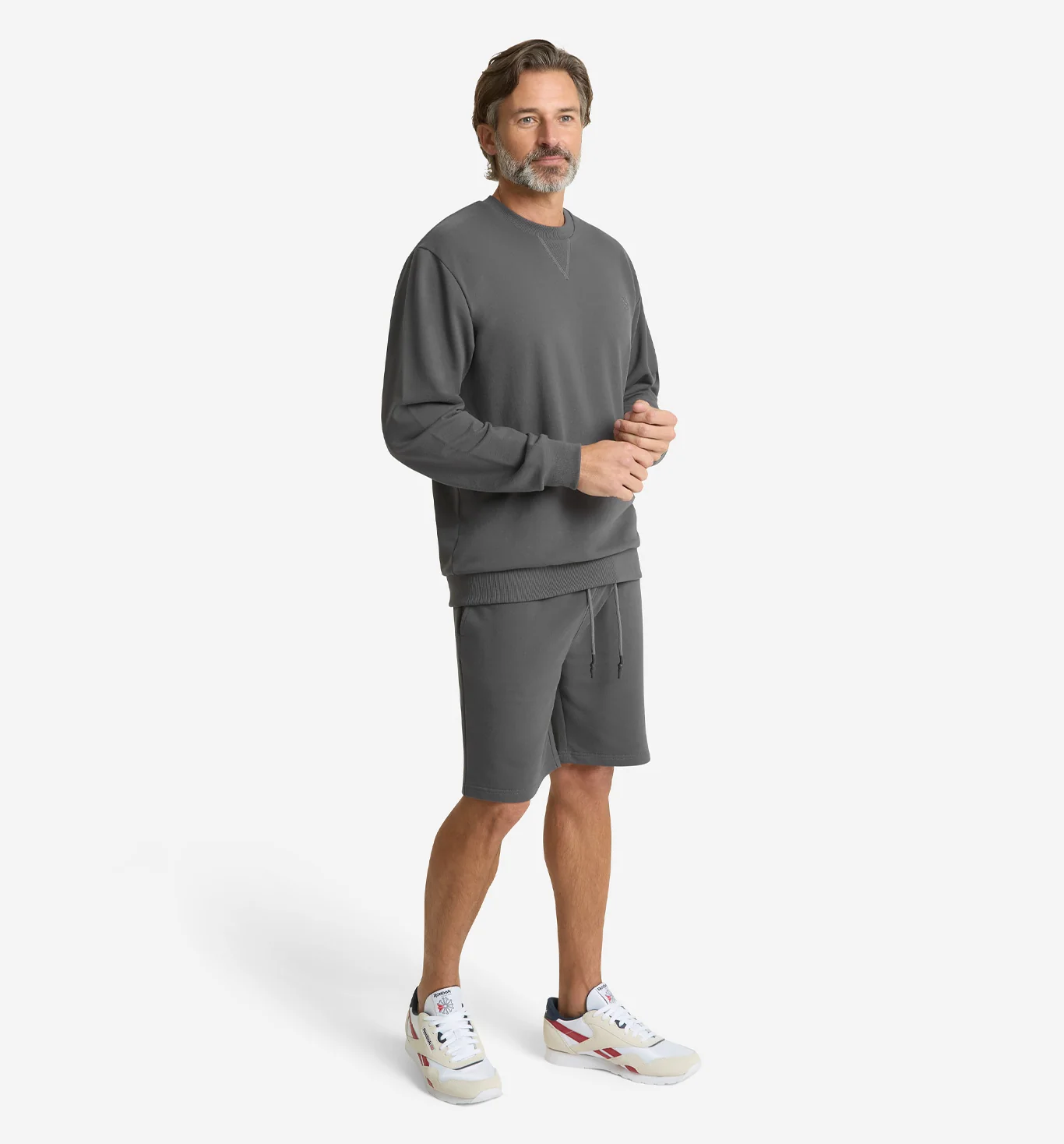 Lounge French Terry Crew Neck Sweatshirt - Image 4