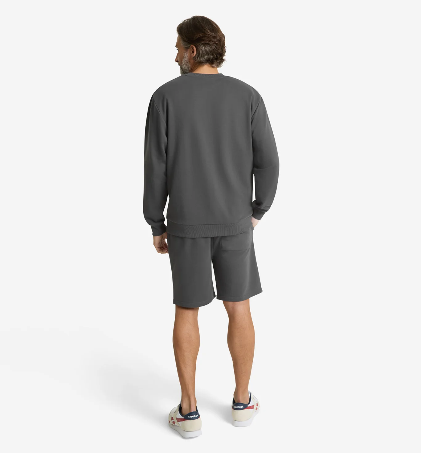 Lounge French Terry Crew Neck Sweatshirt - Image 5