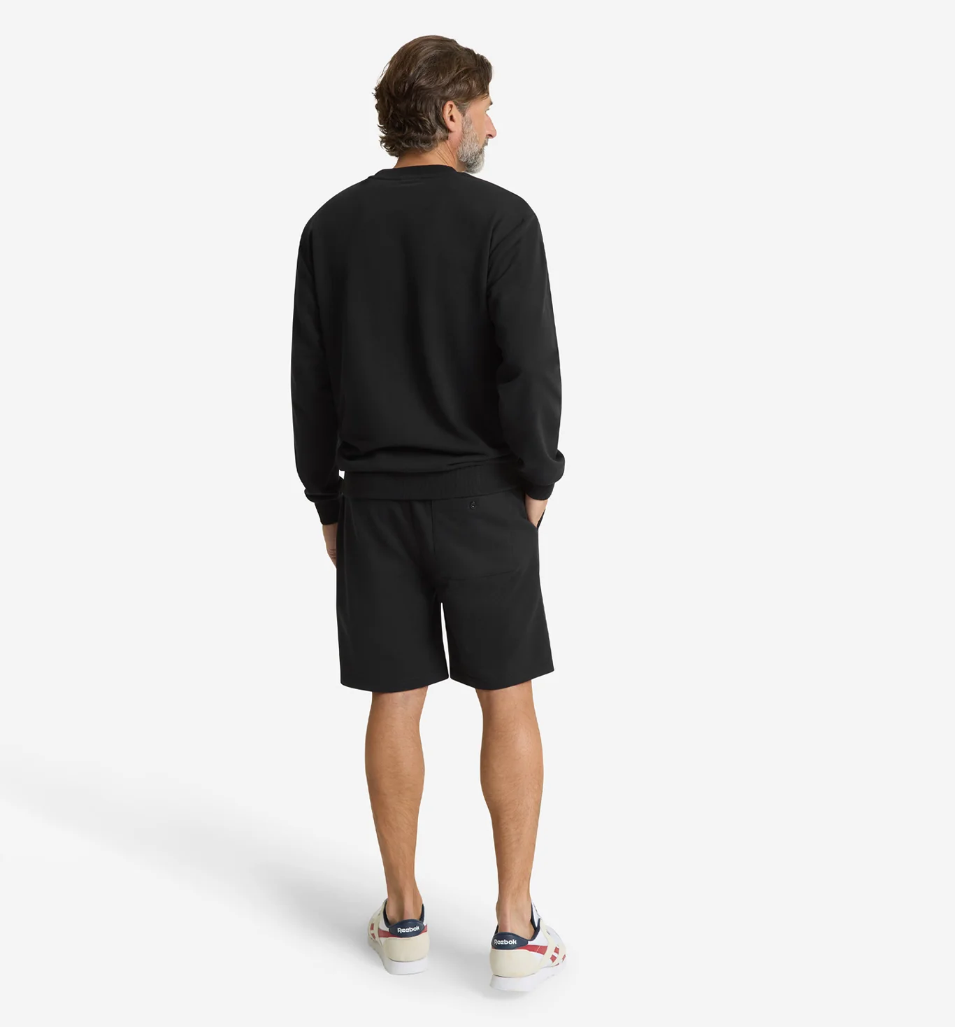 Lounge French Terry Crew Neck Sweatshirt - Image 5