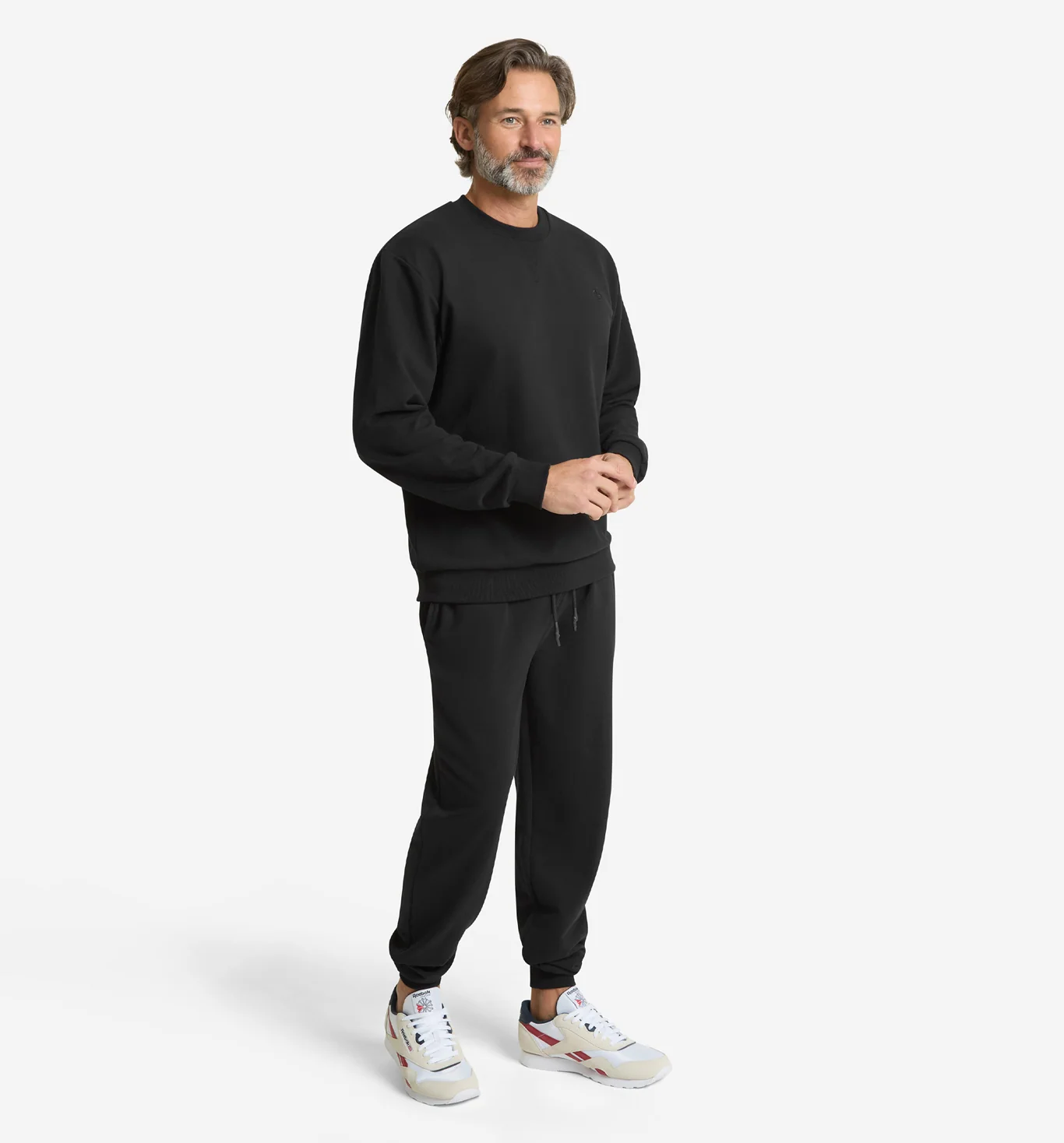 Lounge French Terry Crew Neck Sweatshirt - Image 7