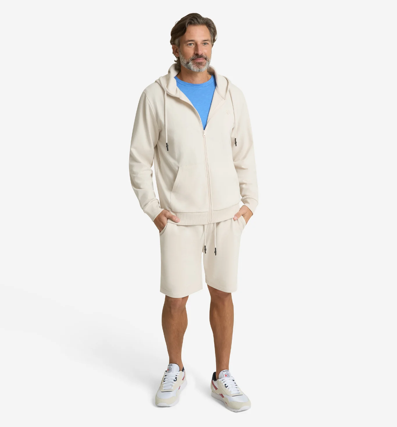 Lounge French Terry Full Zip Hoodie - Image 3
