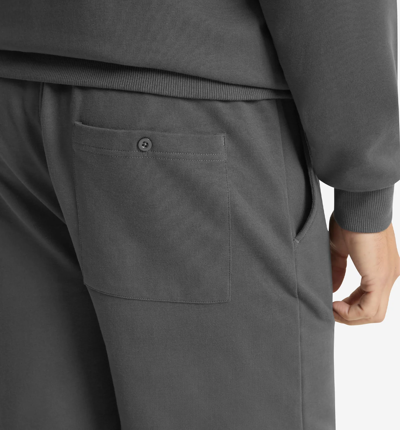 Lounge French Terry Jogger Shorts - Image 5