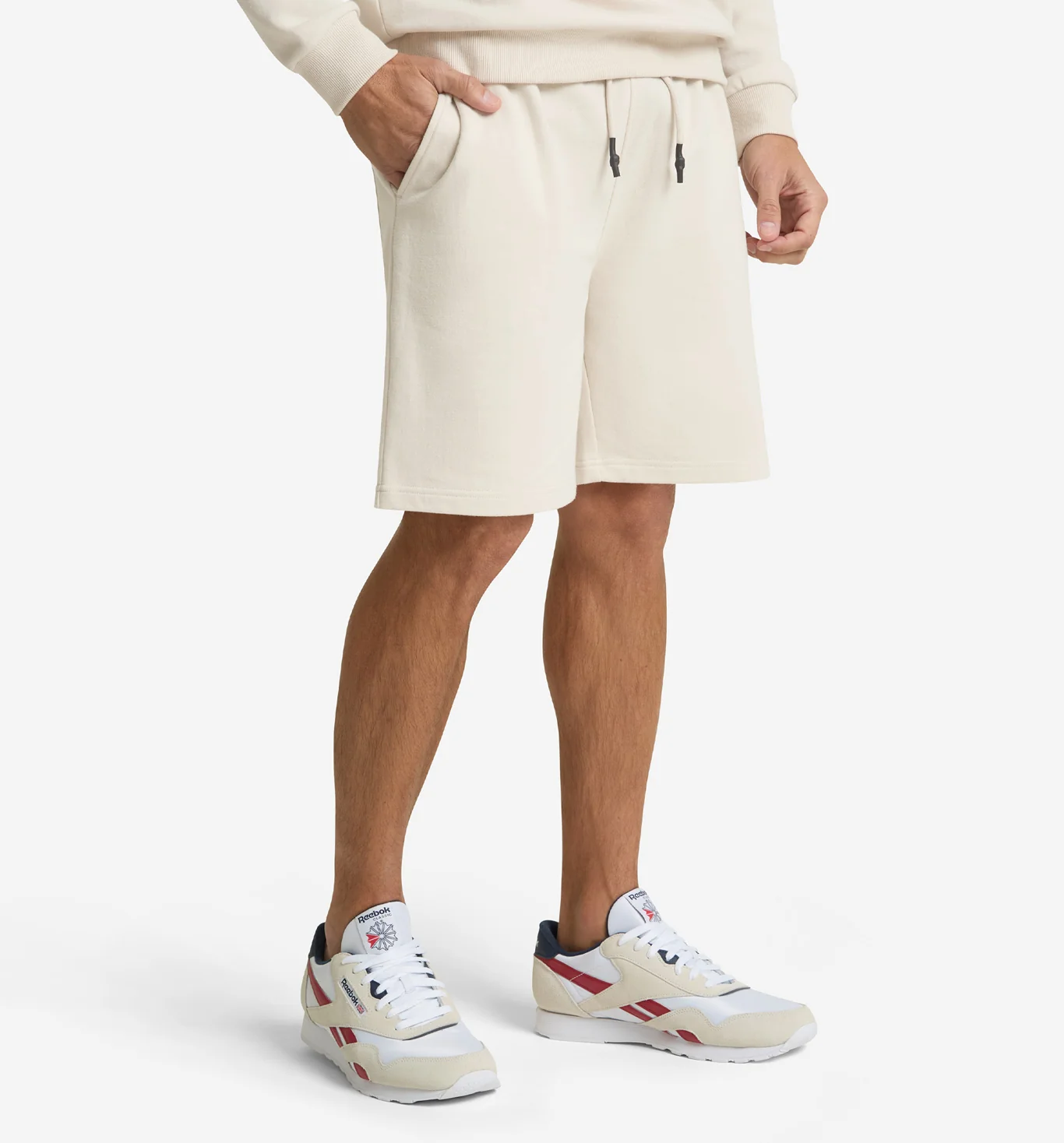 Lounge French Terry Jogger Shorts - Image 3