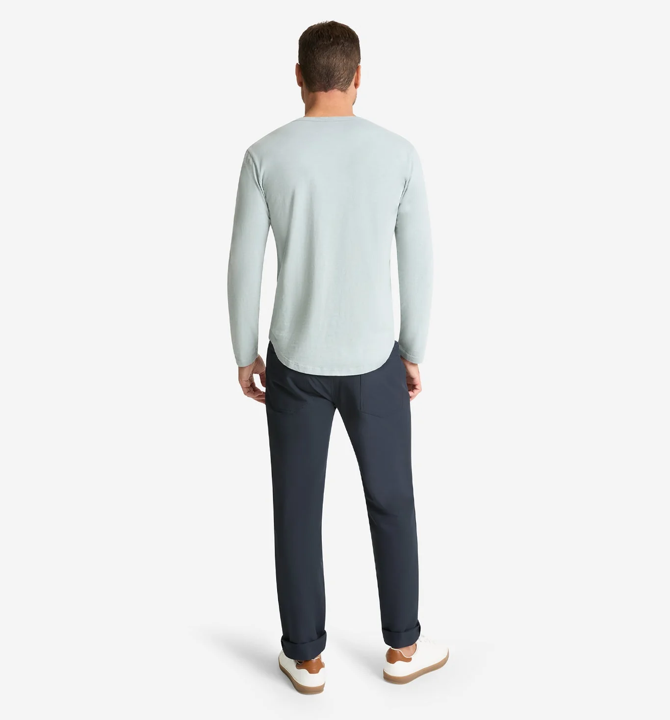 LS Slub Scallop Henley - Image 6