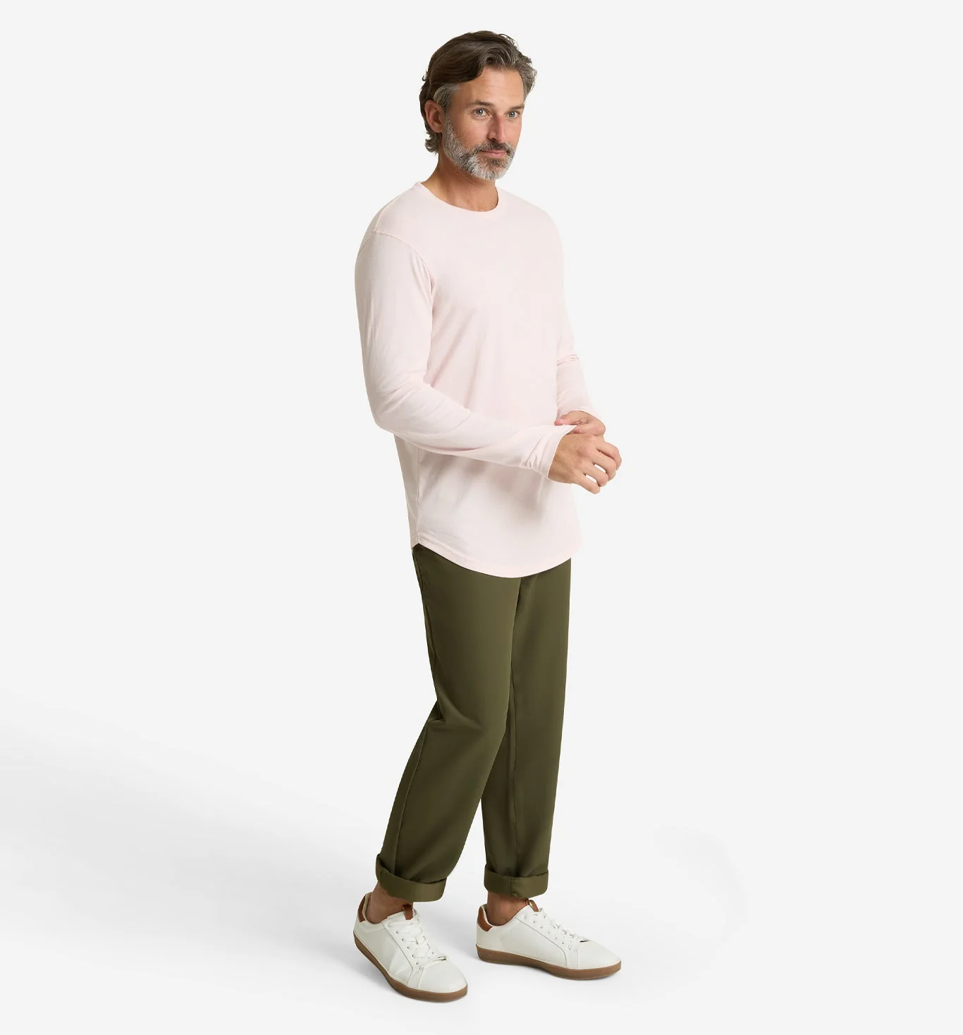 LS Tri-Blend Scallop Crew - Image 4