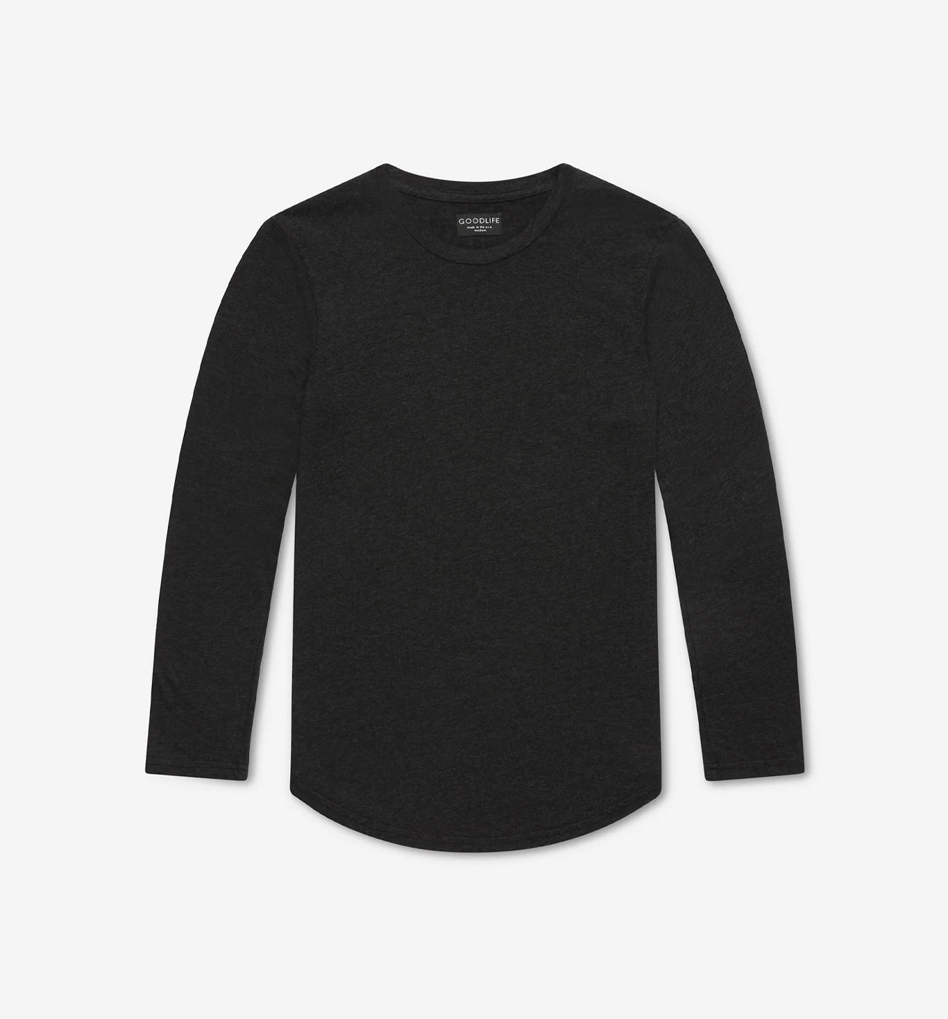 LS Tri-Blend Scallop Crew - Image 2
