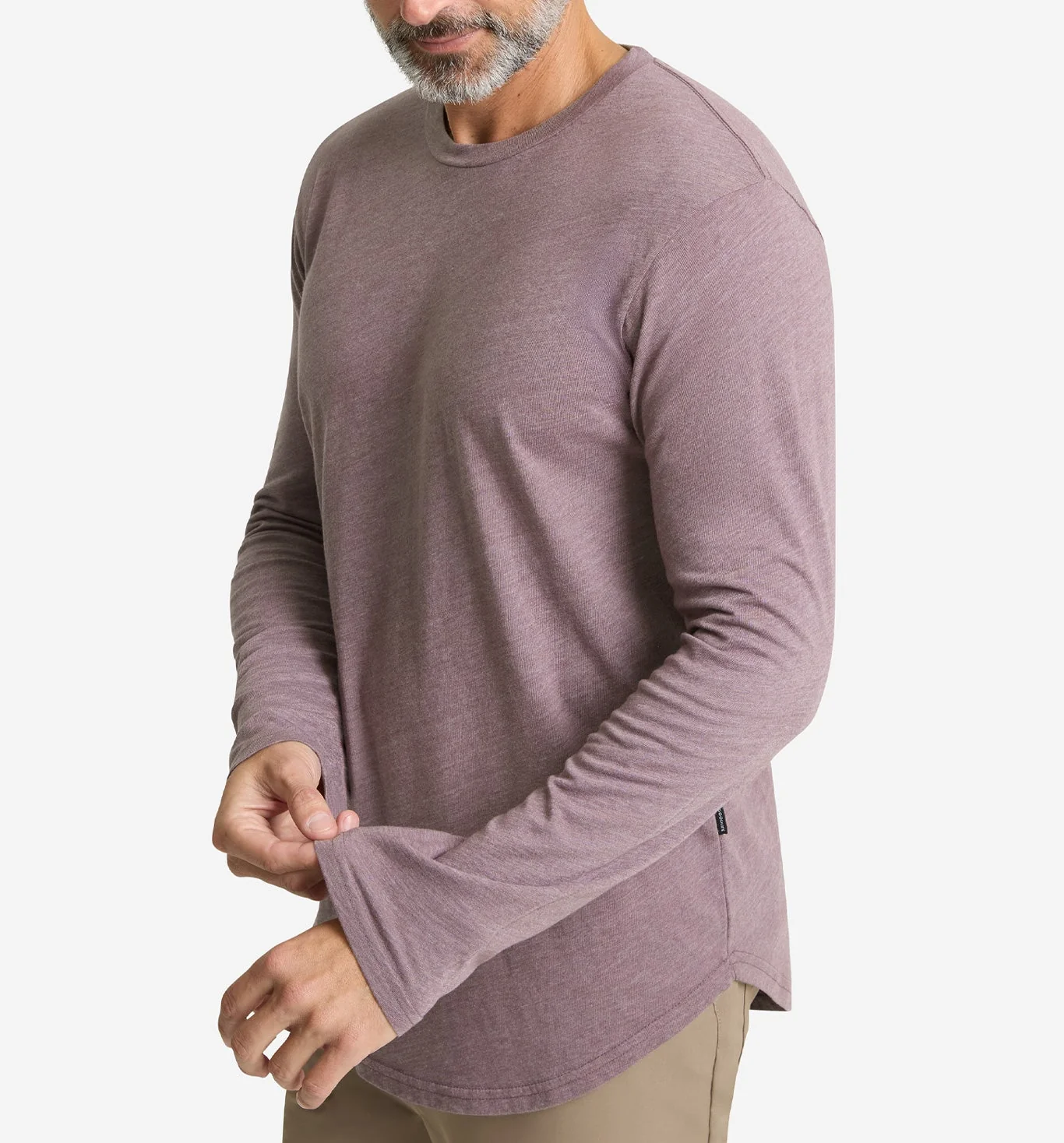 LS Tri-Blend Scallop Crew
