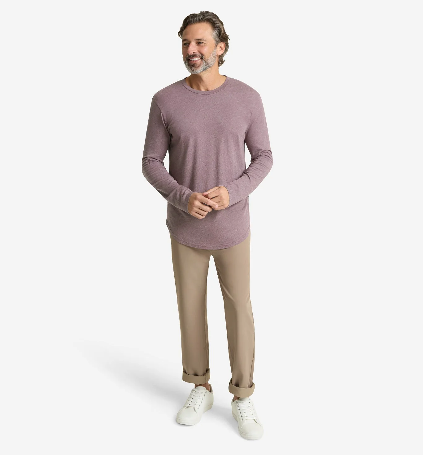 LS Tri-Blend Scallop Crew - Image 3