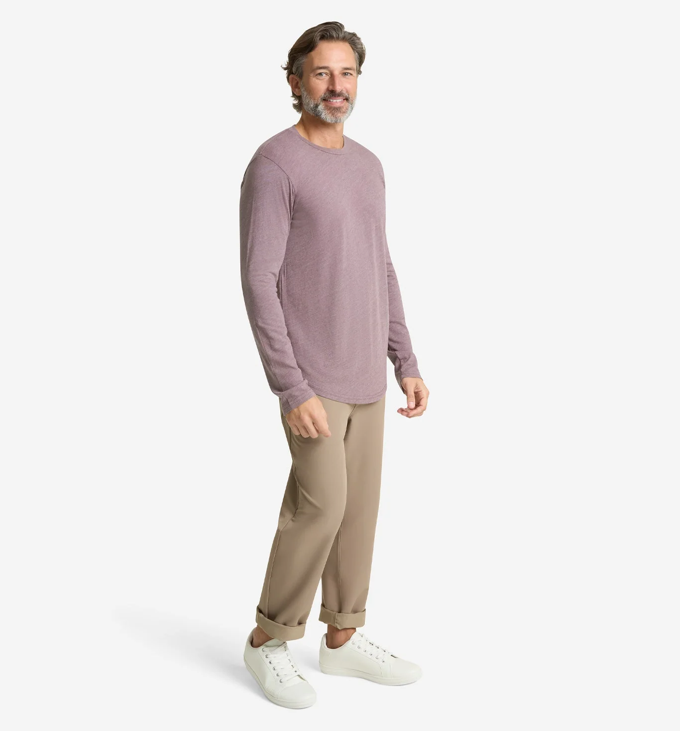 LS Tri-Blend Scallop Crew - Image 4