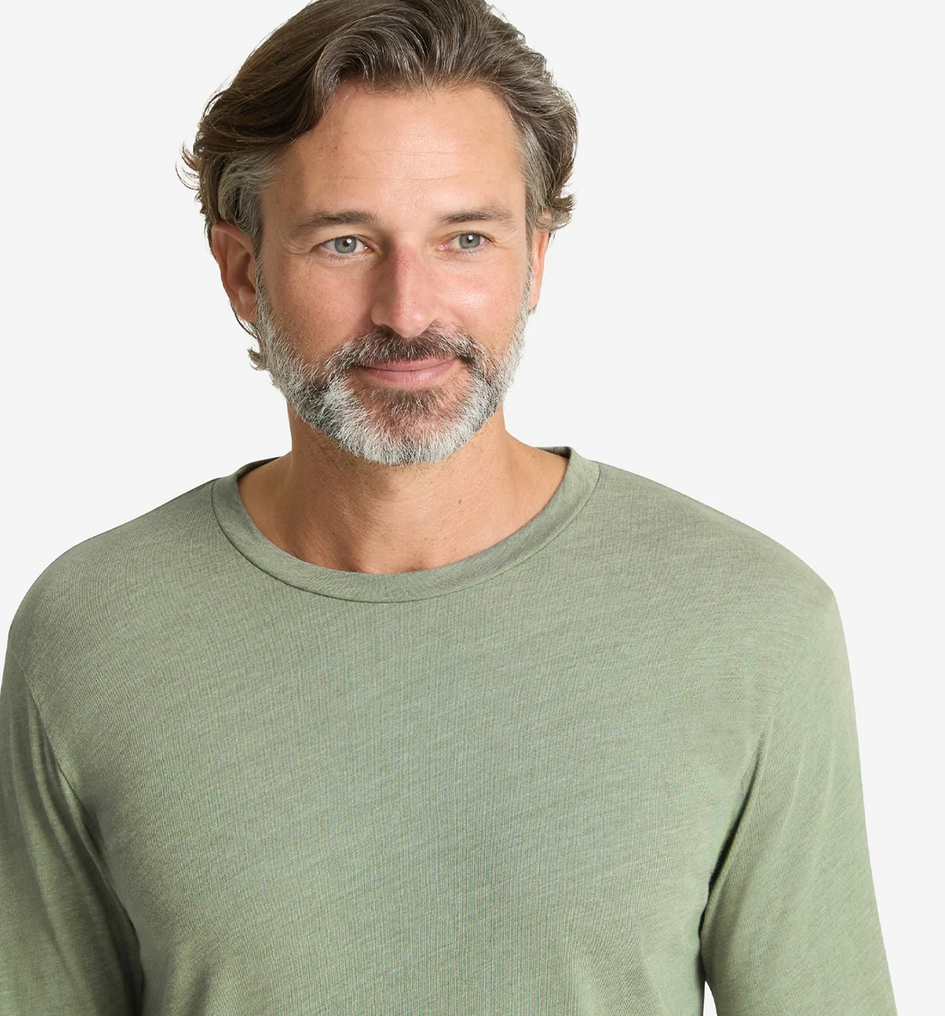 LS Tri-Blend Scallop Crew - Image 2