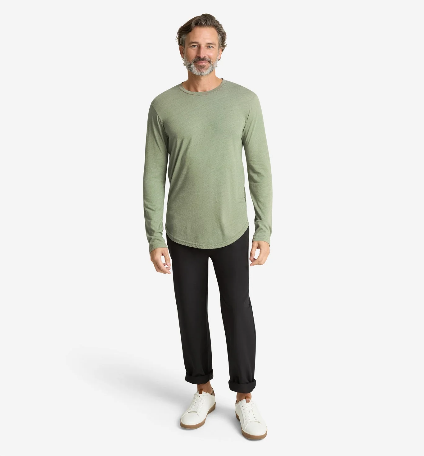 LS Tri-Blend Scallop Crew - Image 3