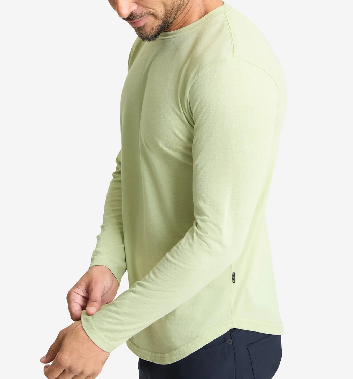 LS Tri-Blend Scallop Crew - Image 5