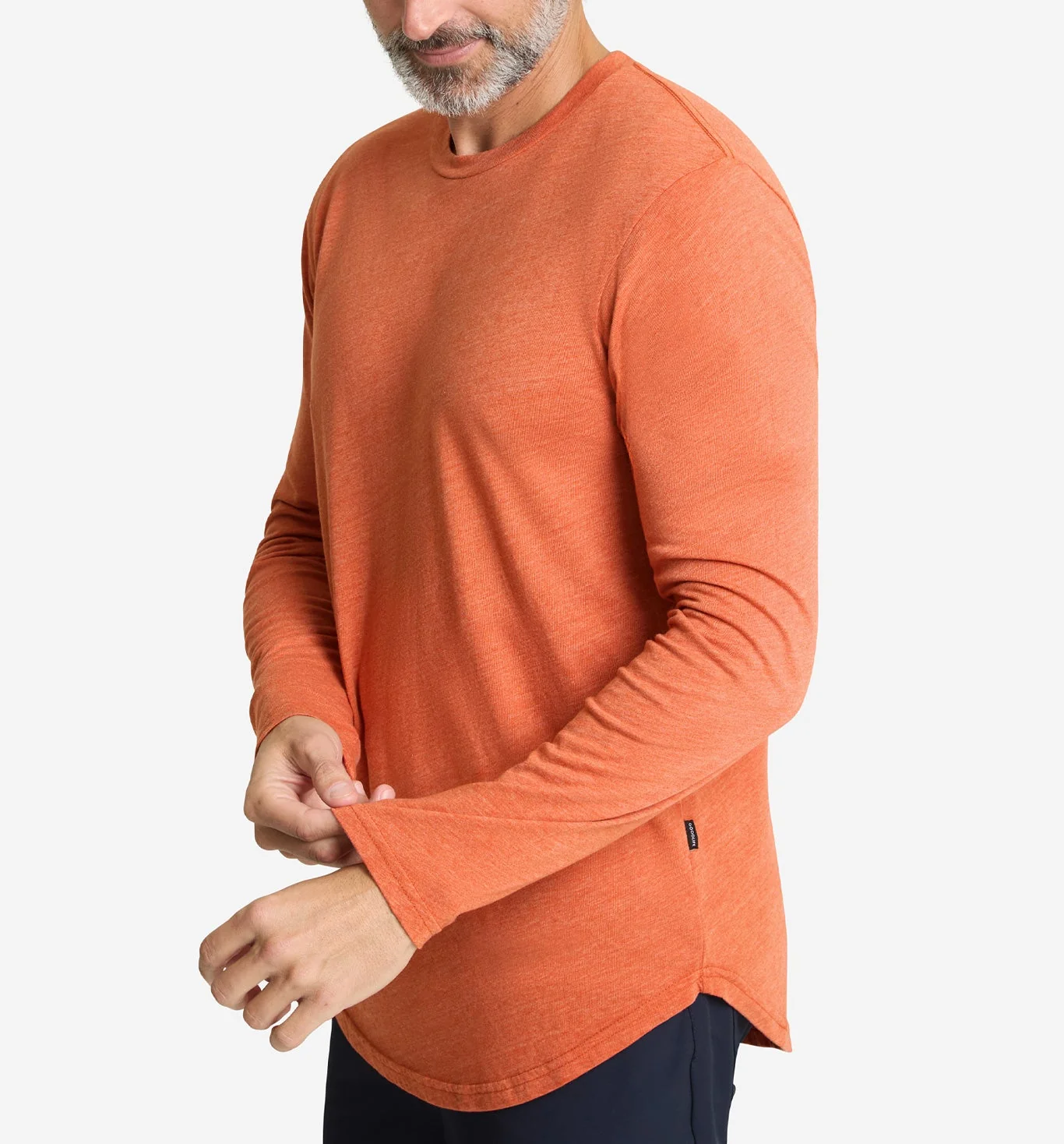 LS Tri-Blend Scallop Crew
