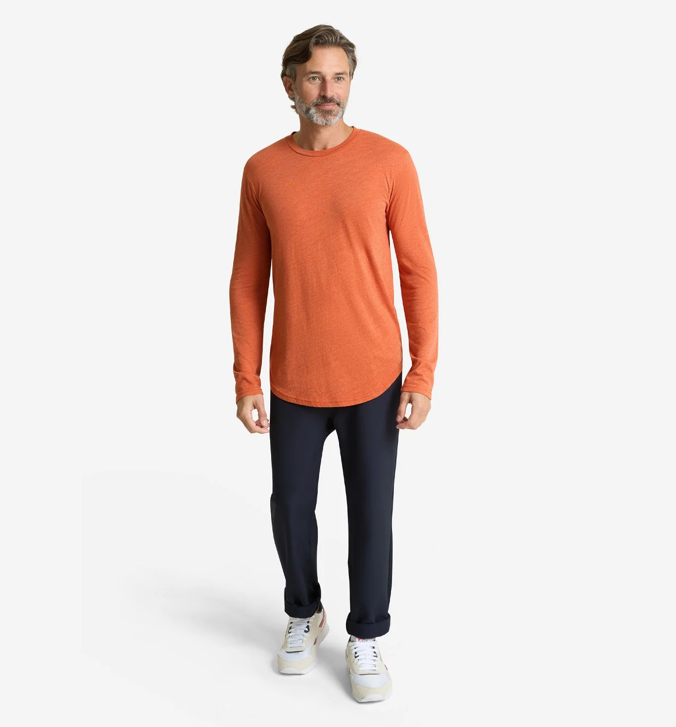 LS Tri-Blend Scallop Crew - Image 3