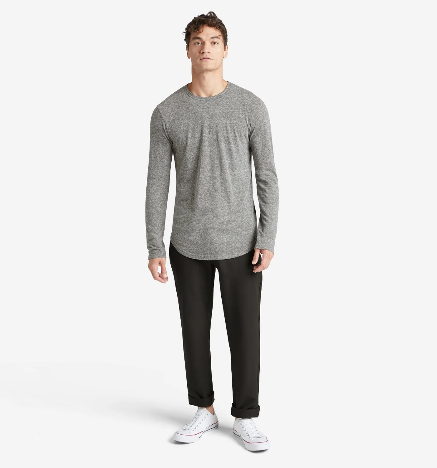 LS Tri-Blend Scallop Crew - Image 3