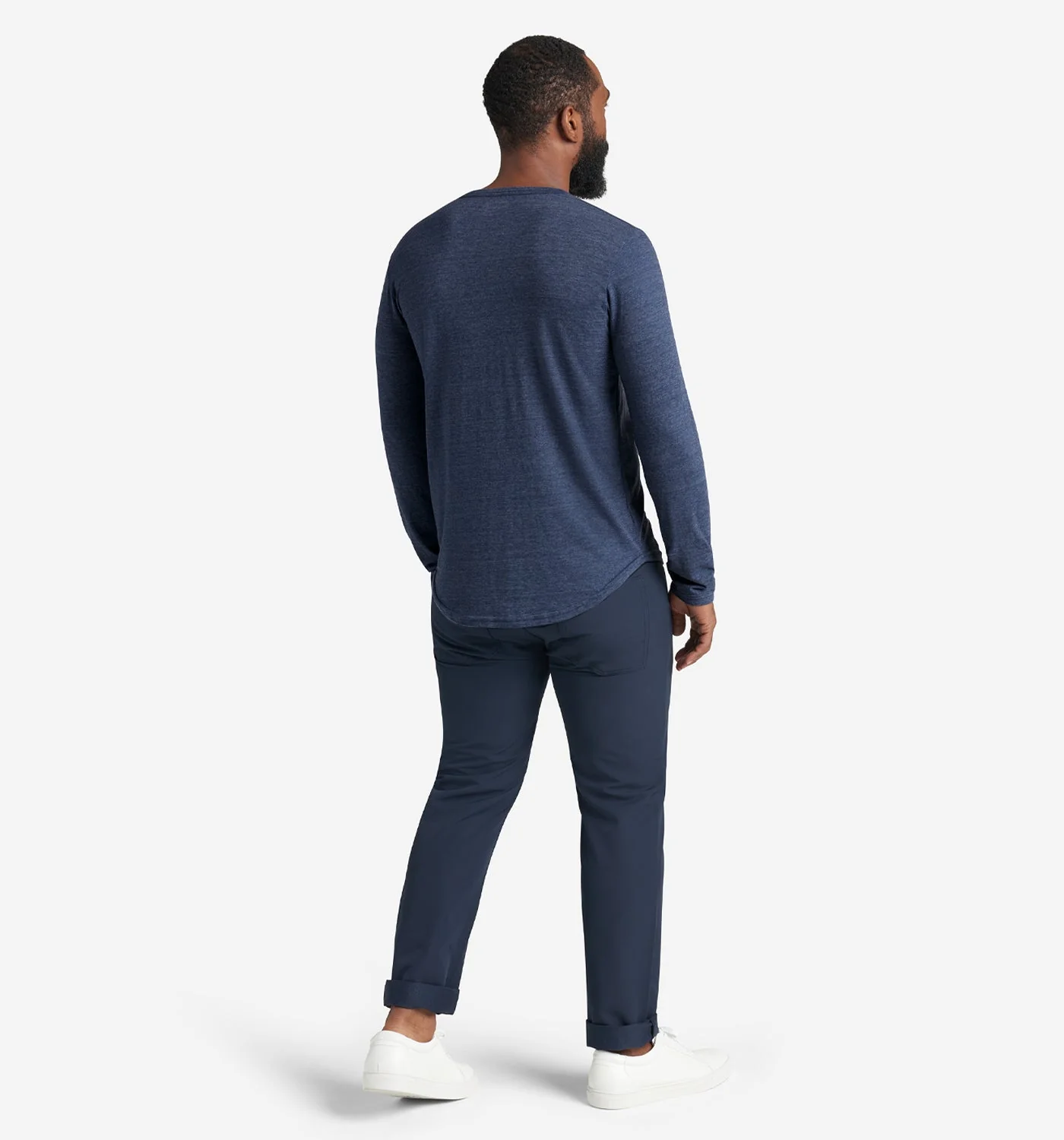 LS Tri-Blend Scallop Crew - Image 5