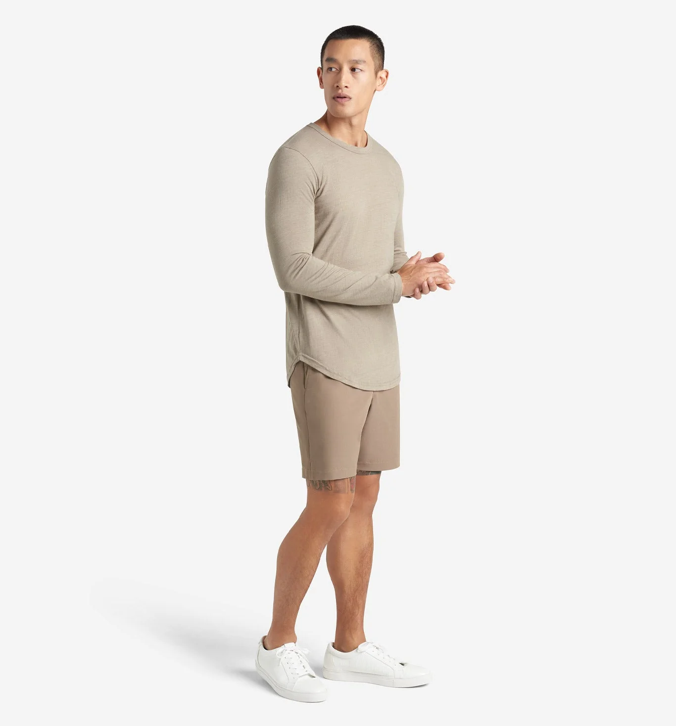 LS Tri-Blend Scallop Crew - Image 3