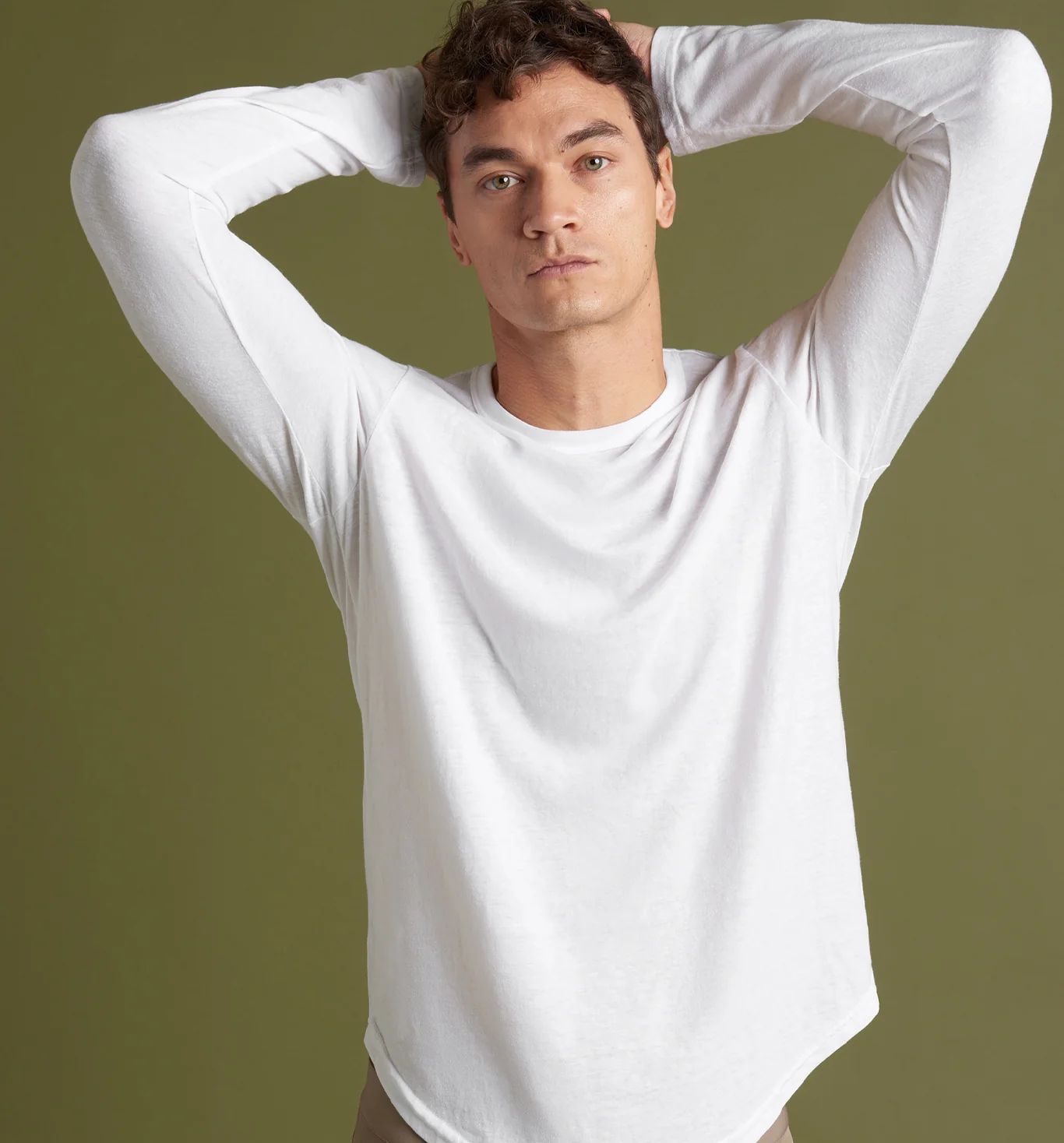 LS Tri-Blend Scallop Crew - Image 3