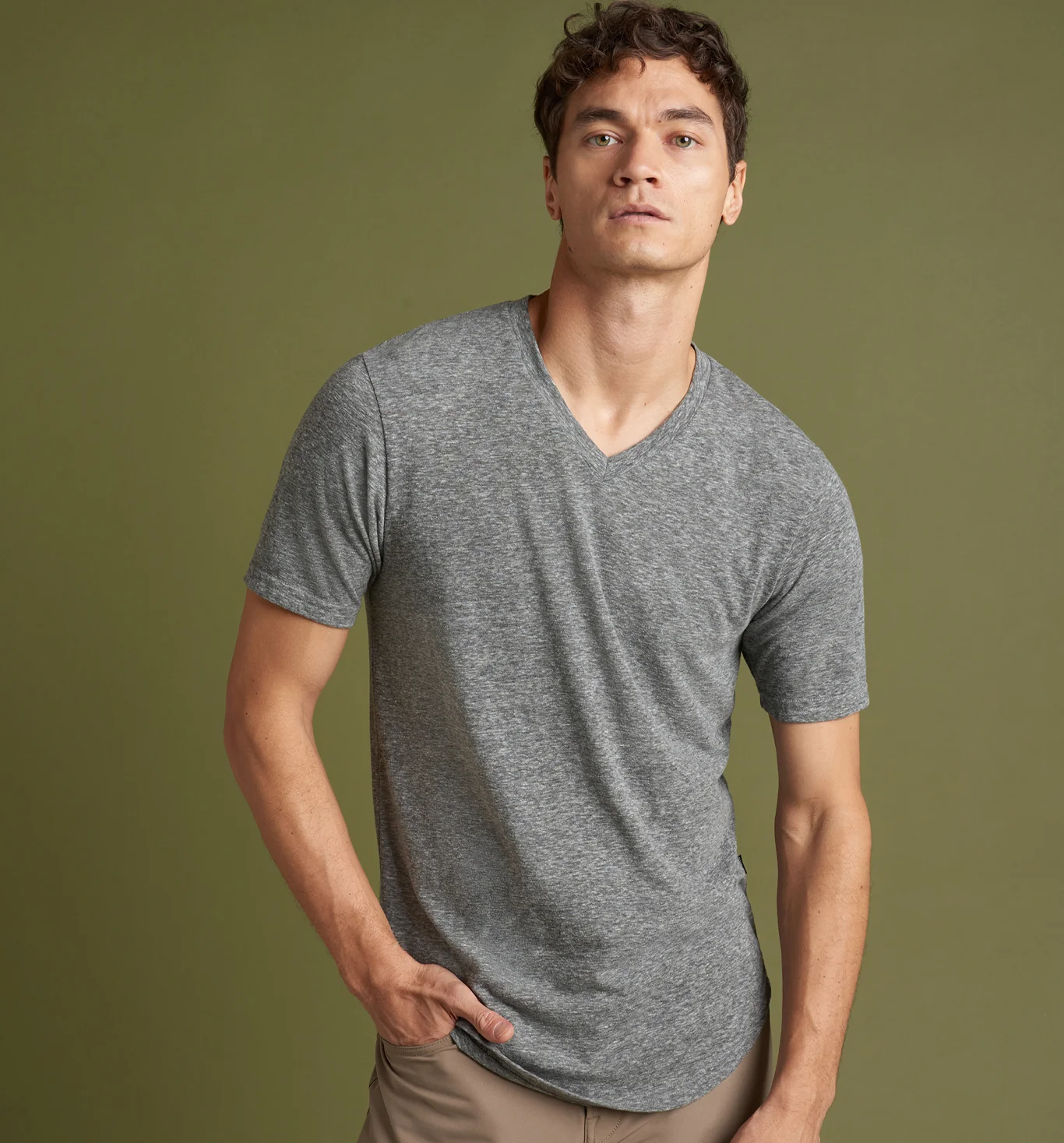 Tri-Blend Scallop V - Image 3