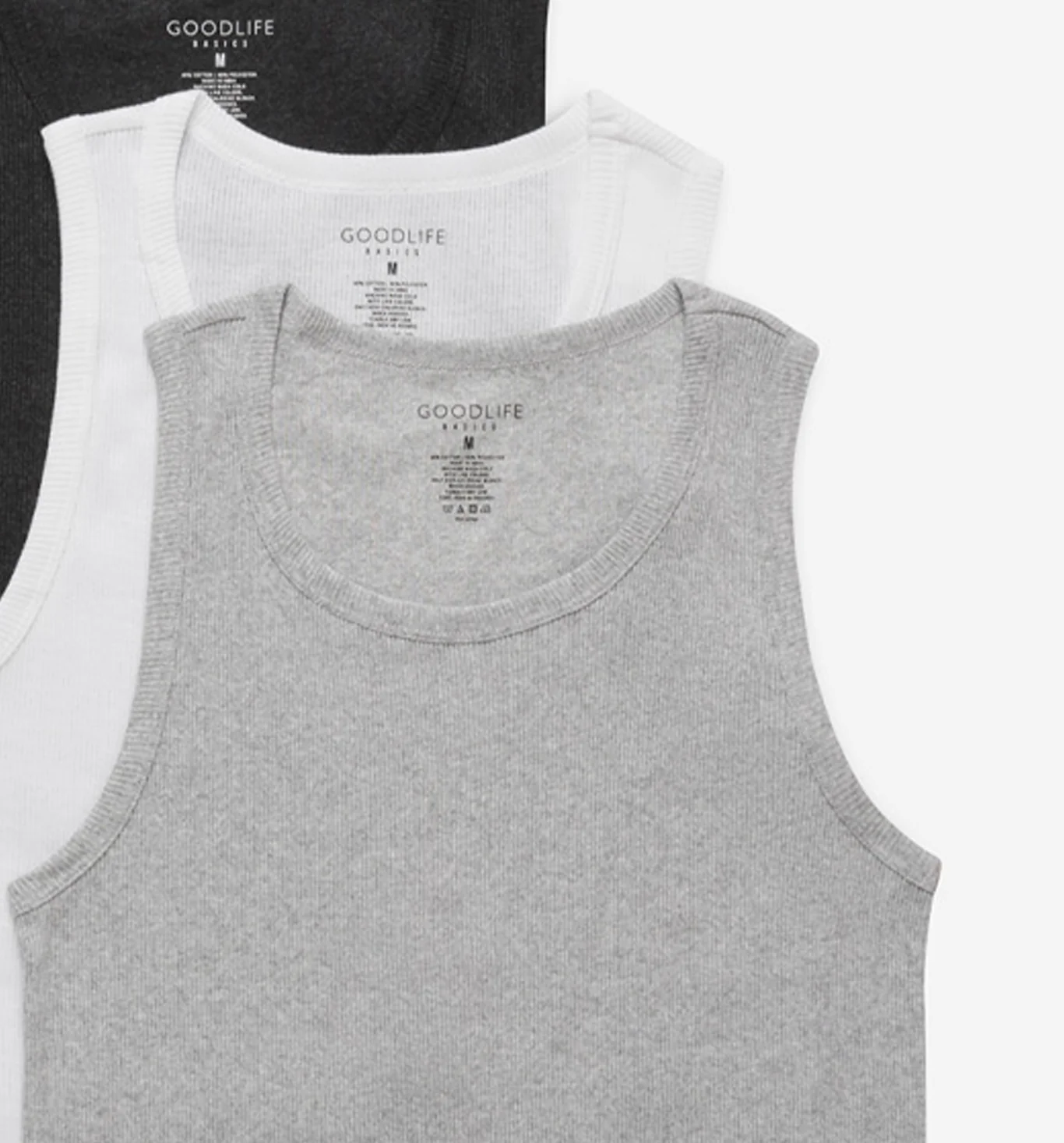 Rib Tank Undershirt (5-Pack) - Image 4