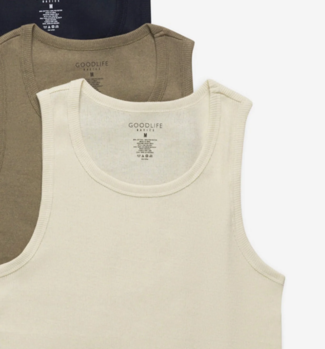 Rib Tank Undershirt (5-Pack) - Image 4