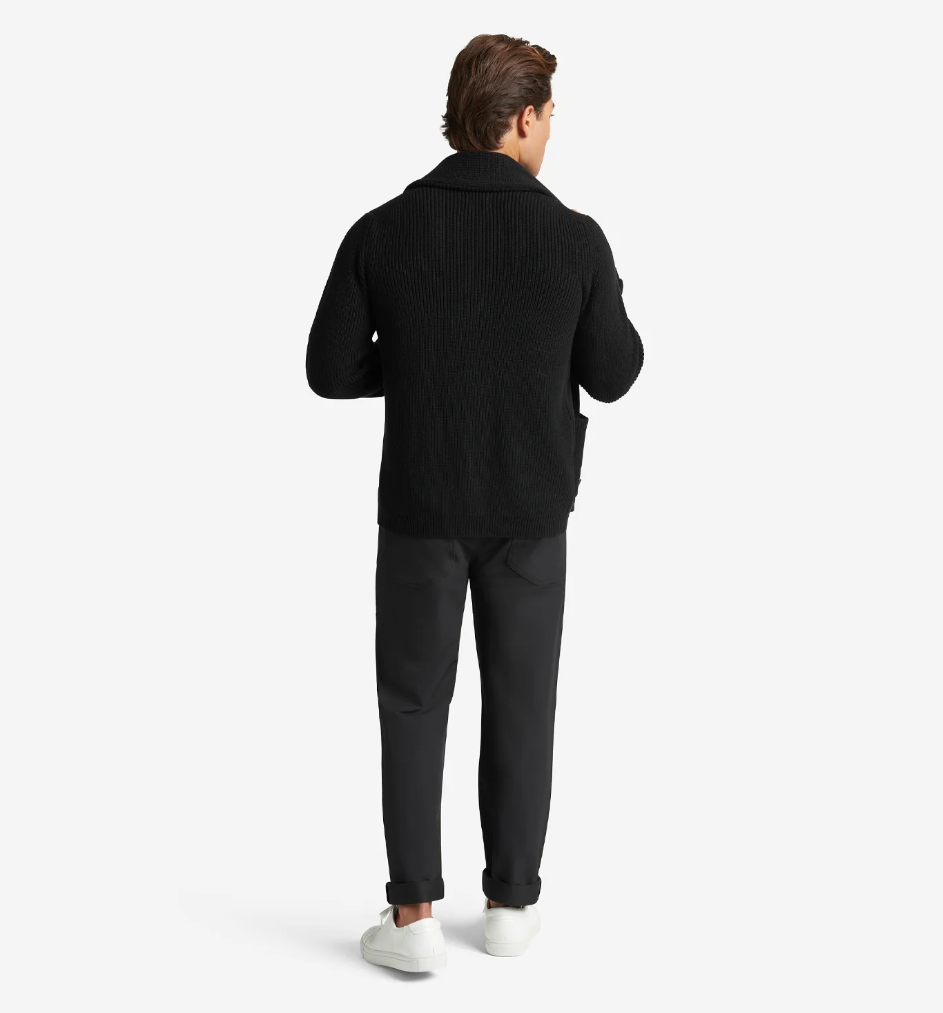 Shawl Collar Sweater - Image 7