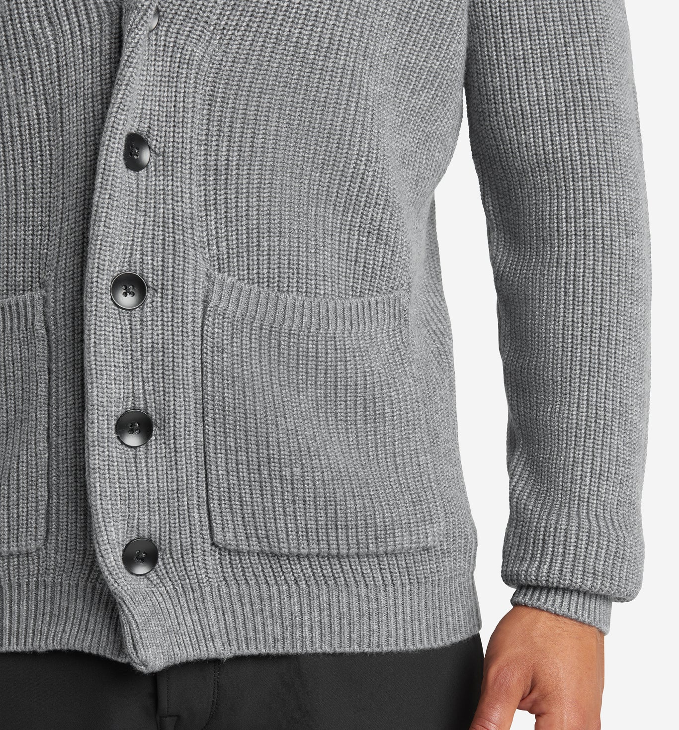 Shawl Collar Sweater - Image 6