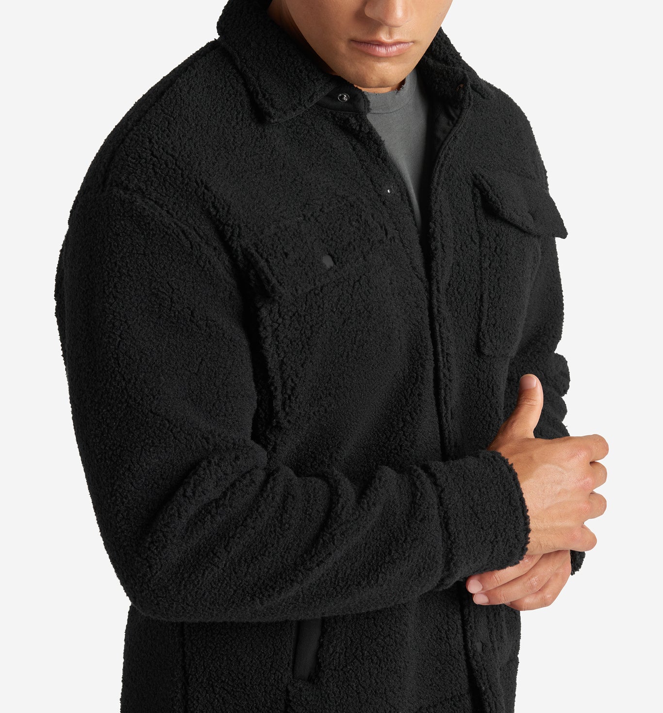 Sherpa Shirt Jacket - Image 4