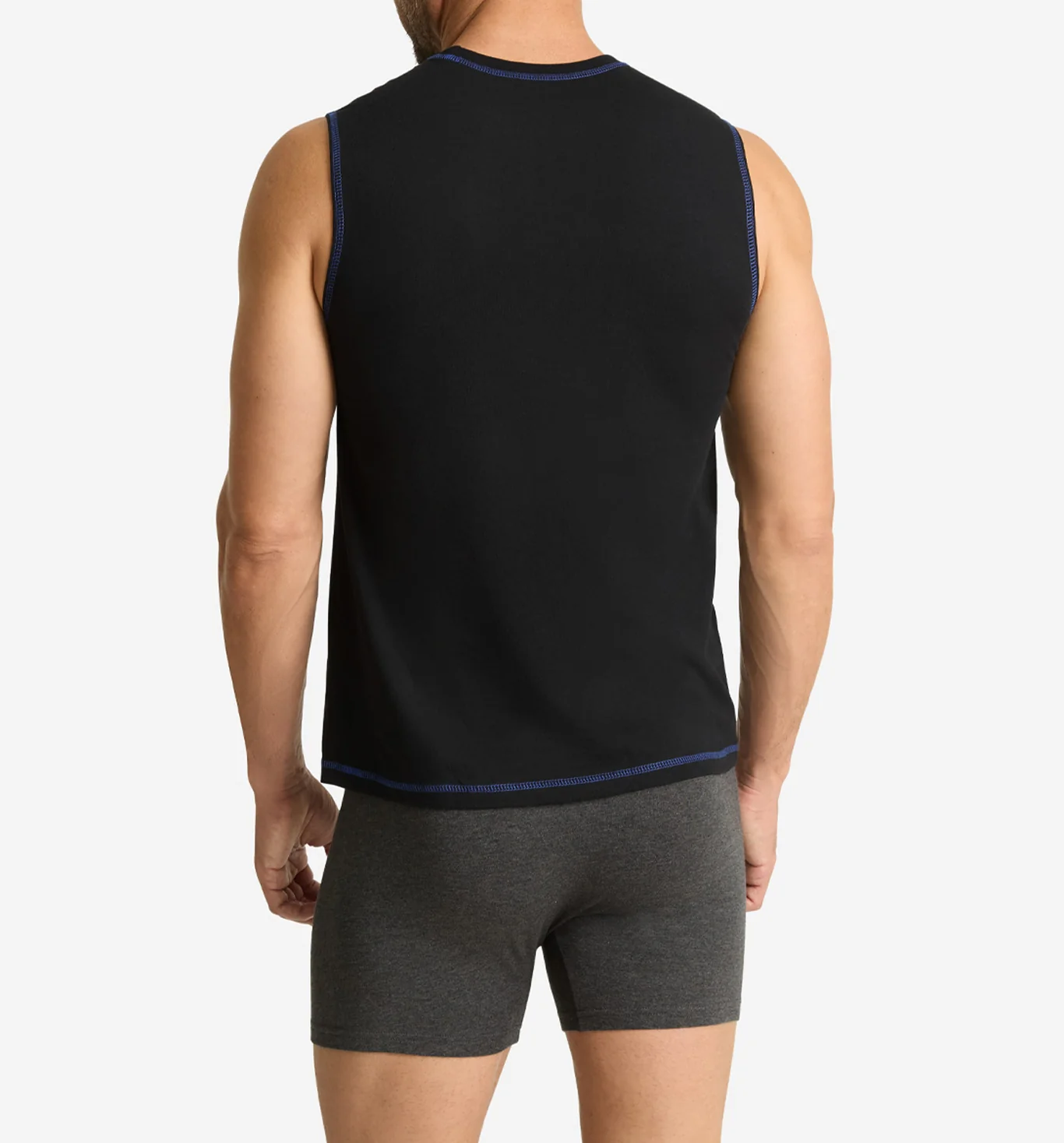 Sleeveless Tee Undershirt (5-Pack) - Image 3