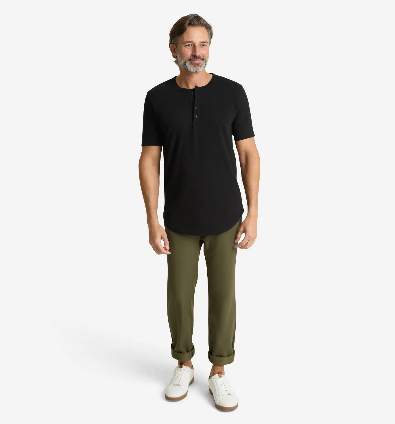 Slub Scallop Henley