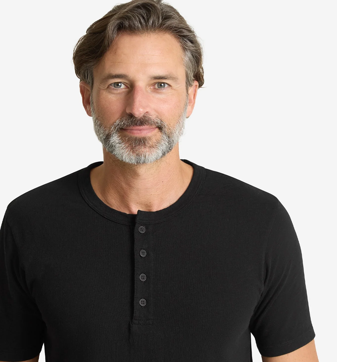 Slub Scallop Henley - Image 3