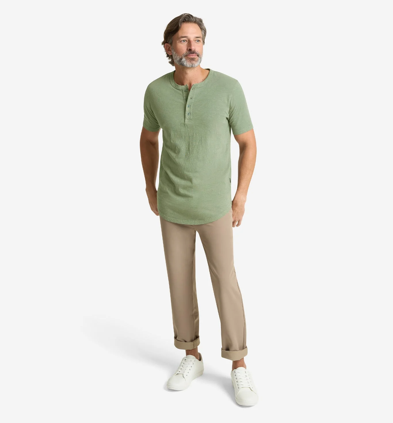 Slub Scallop Henley