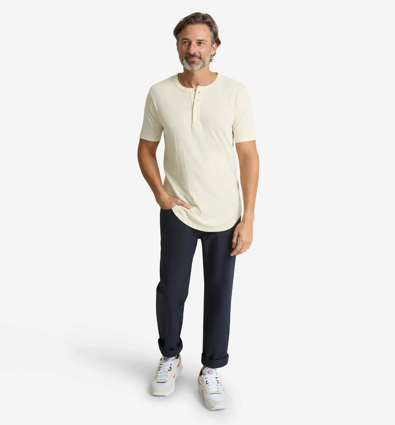 Slub Scallop Henley