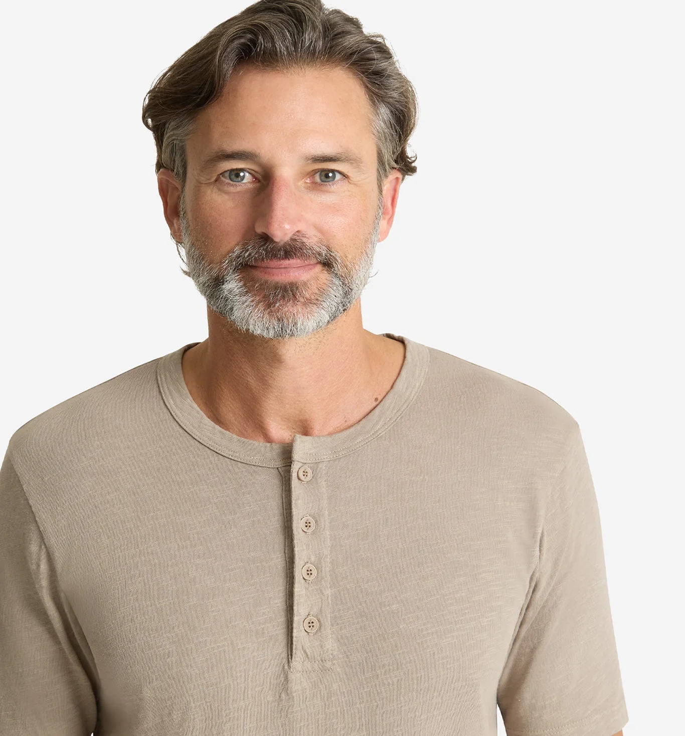 Slub Scallop Henley - Image 3