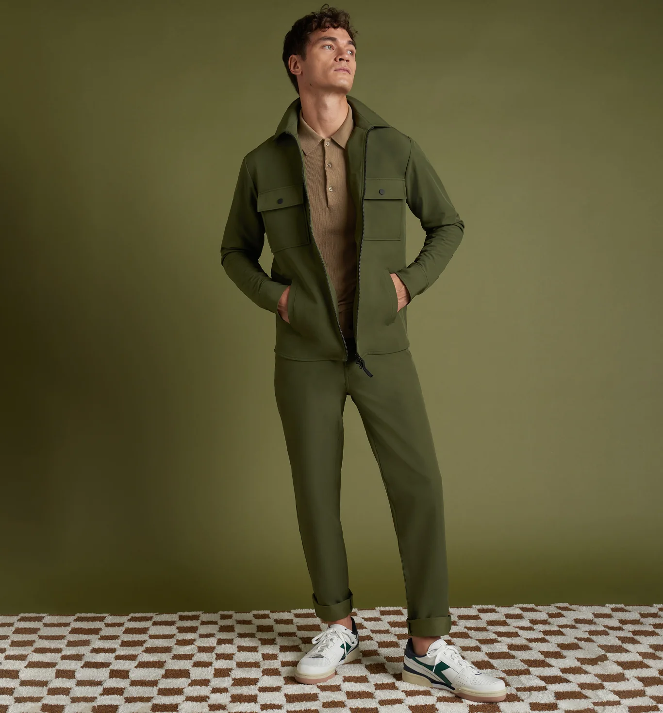 Stretch Poly Twill 5 Pocket Pant - Image 3
