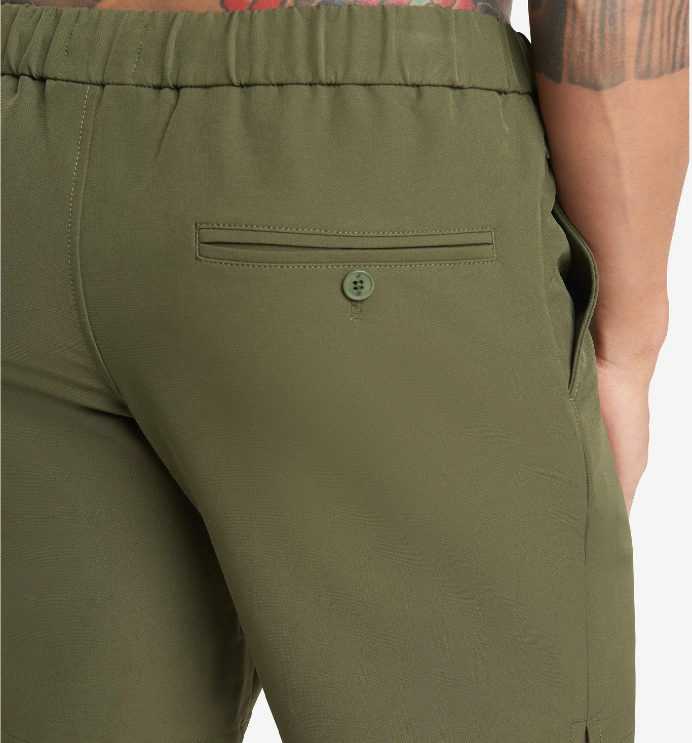 Stretch Poly Twill Short - Image 4
