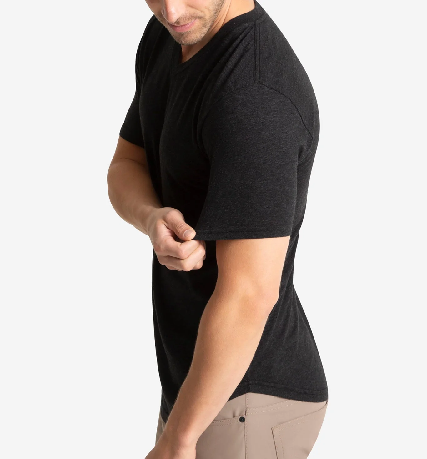Tri-Blend Scallop V - Image 5
