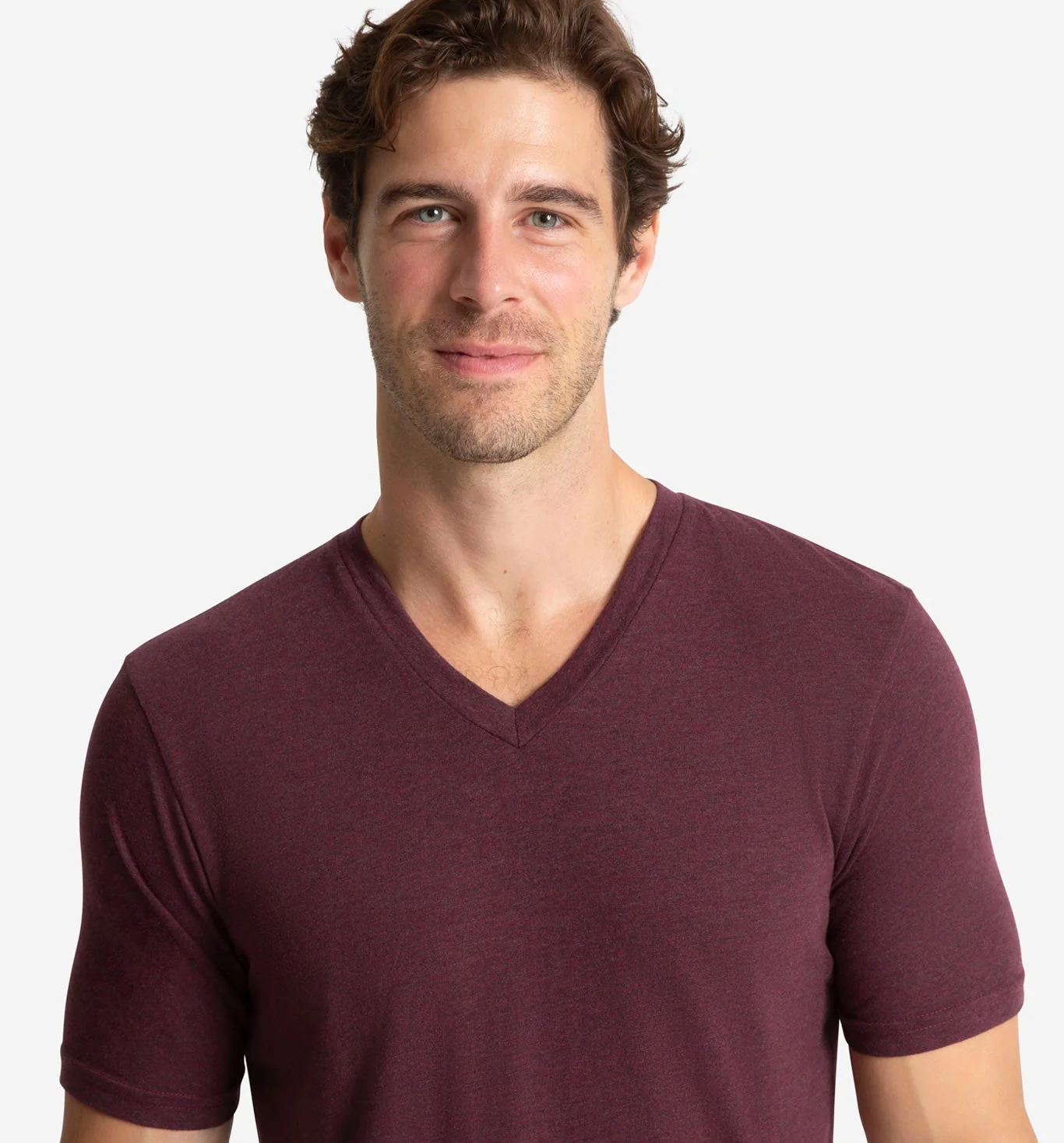 Tri-Blend Scallop V - Image 4